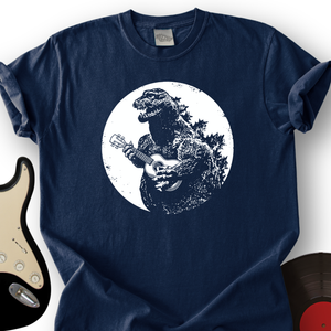 Dinosaur Playing Ukulele T-Shirt
