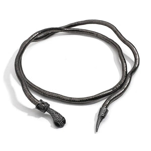 Grunge Snake Necklace & Bracelet