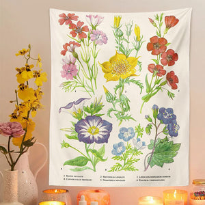Vintage Flower Wall Tapestry πΏ