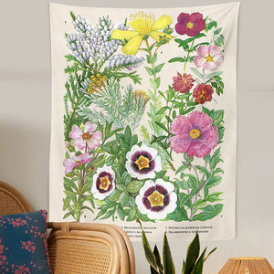 Vintage Flower Wall Tapestry πΏ