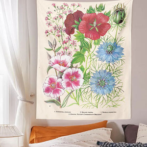 Vintage Flower Wall Tapestry πΏ