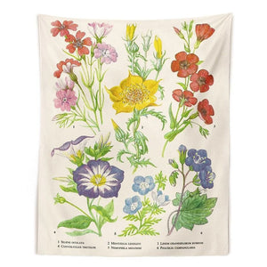 Vintage Flower Wall Tapestry πΏ