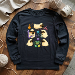 Sheep Knitter Long Sleeve T-shirt