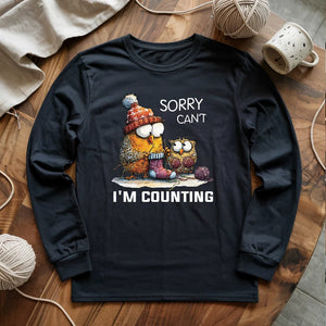 Sorry Cant Long Sleeve T-shirt