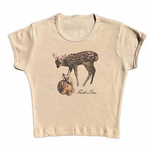 Truth or Dare Fawn Tee