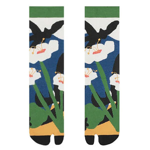 Secret Garden Split Toe Tabi Socks