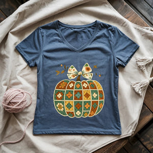 Granny’s Pumpkin Lady V-neck