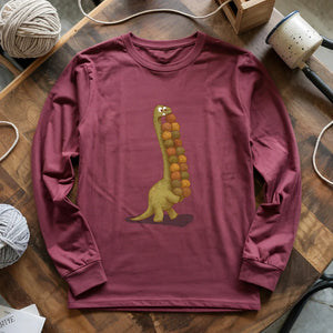 Yarnosaurus Rex Long Sleeve T-shirt