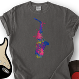 Cartoon Sax T-Shirt