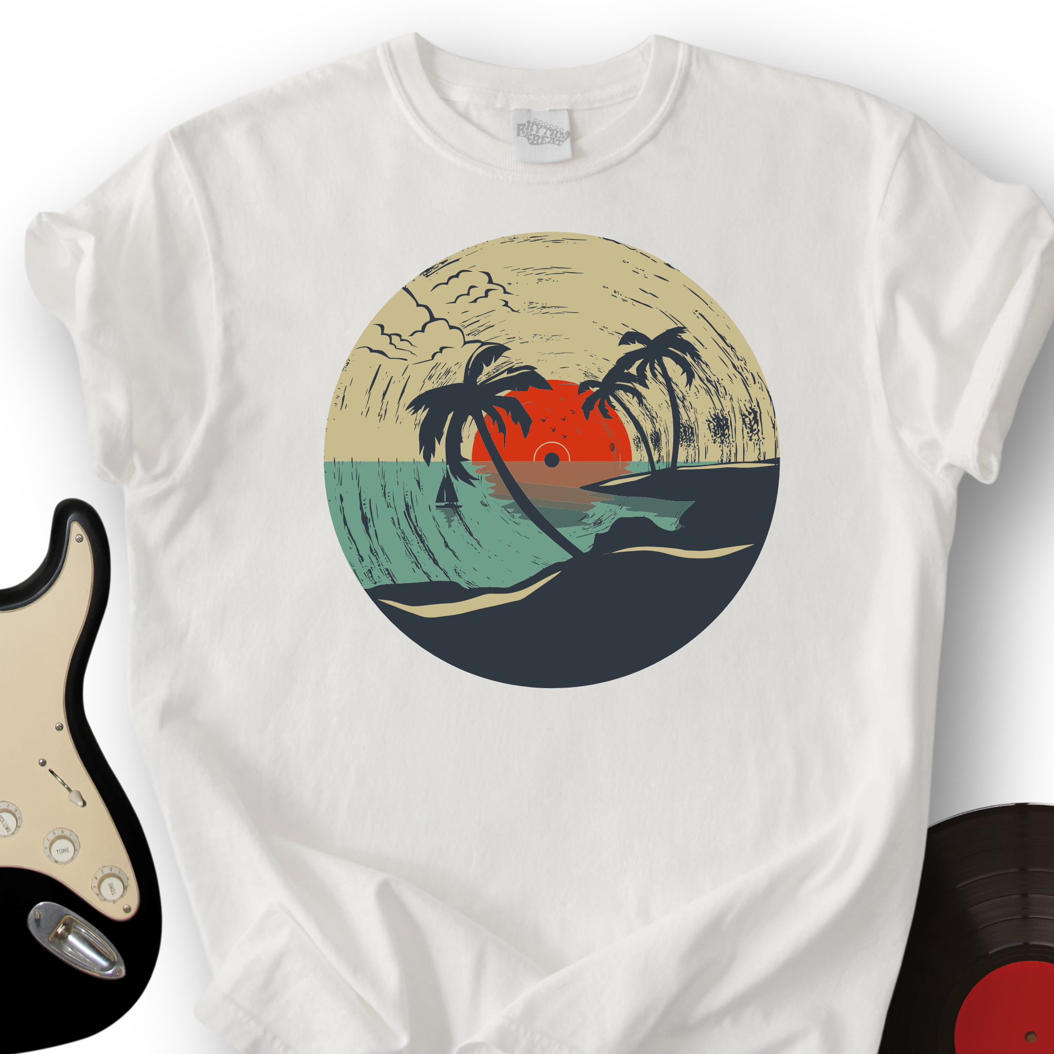 Beach Record T-Shirt