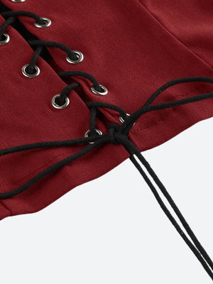 Baddie Layered Corset Top