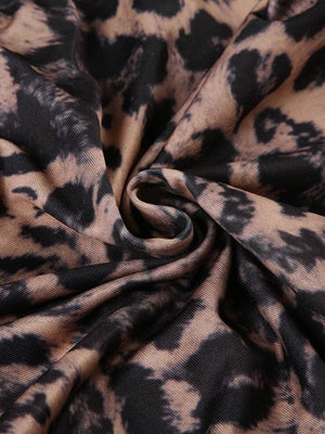 Baddie Leopard Mini Dress