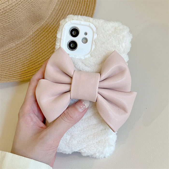 Bow Fluffy iPhone Case