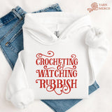 Crochet And Christmas Movie Hoodie