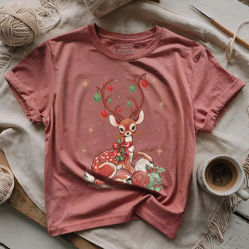 Reindeer Crochet T-shirt