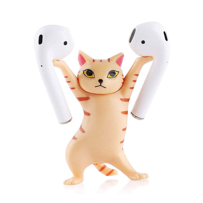Dance Cat Airpod Holder