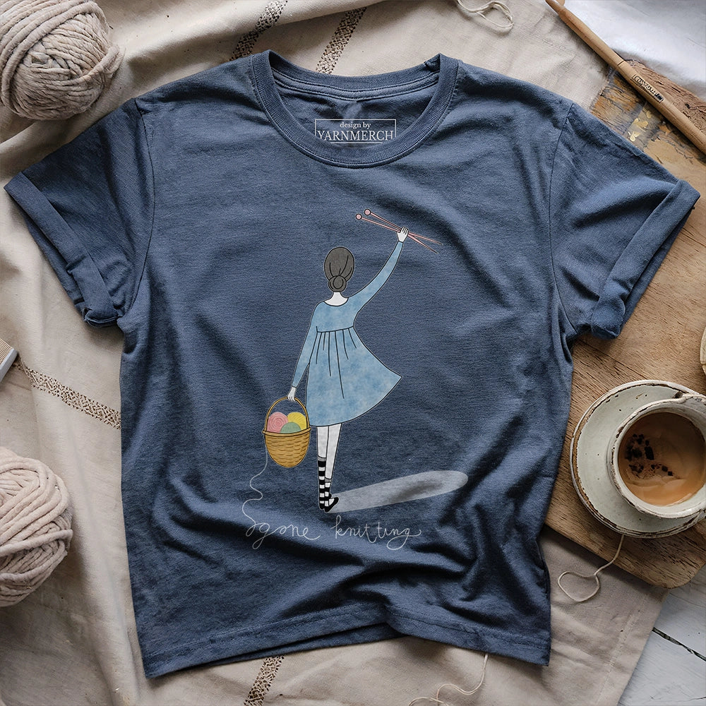 Gone Knitting T-shirt