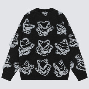 Grunge Distressed Sweater