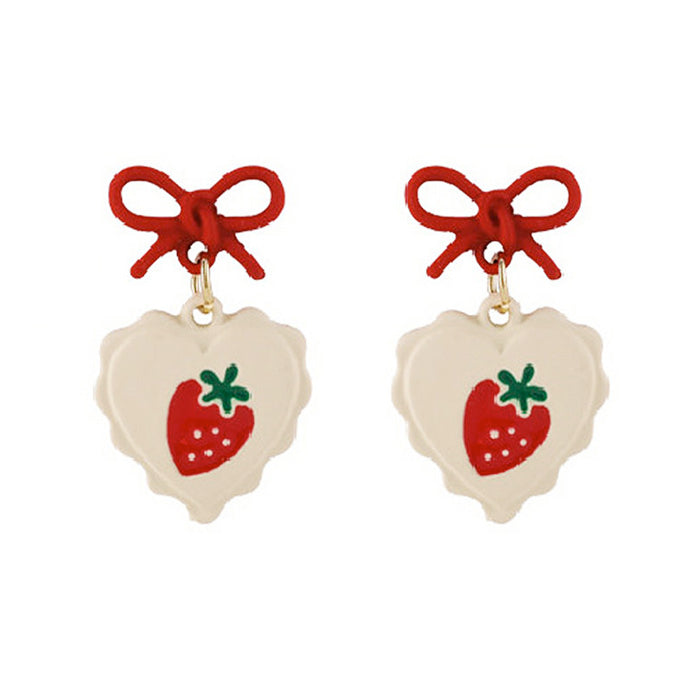 Kawaii Strawberry Earrings