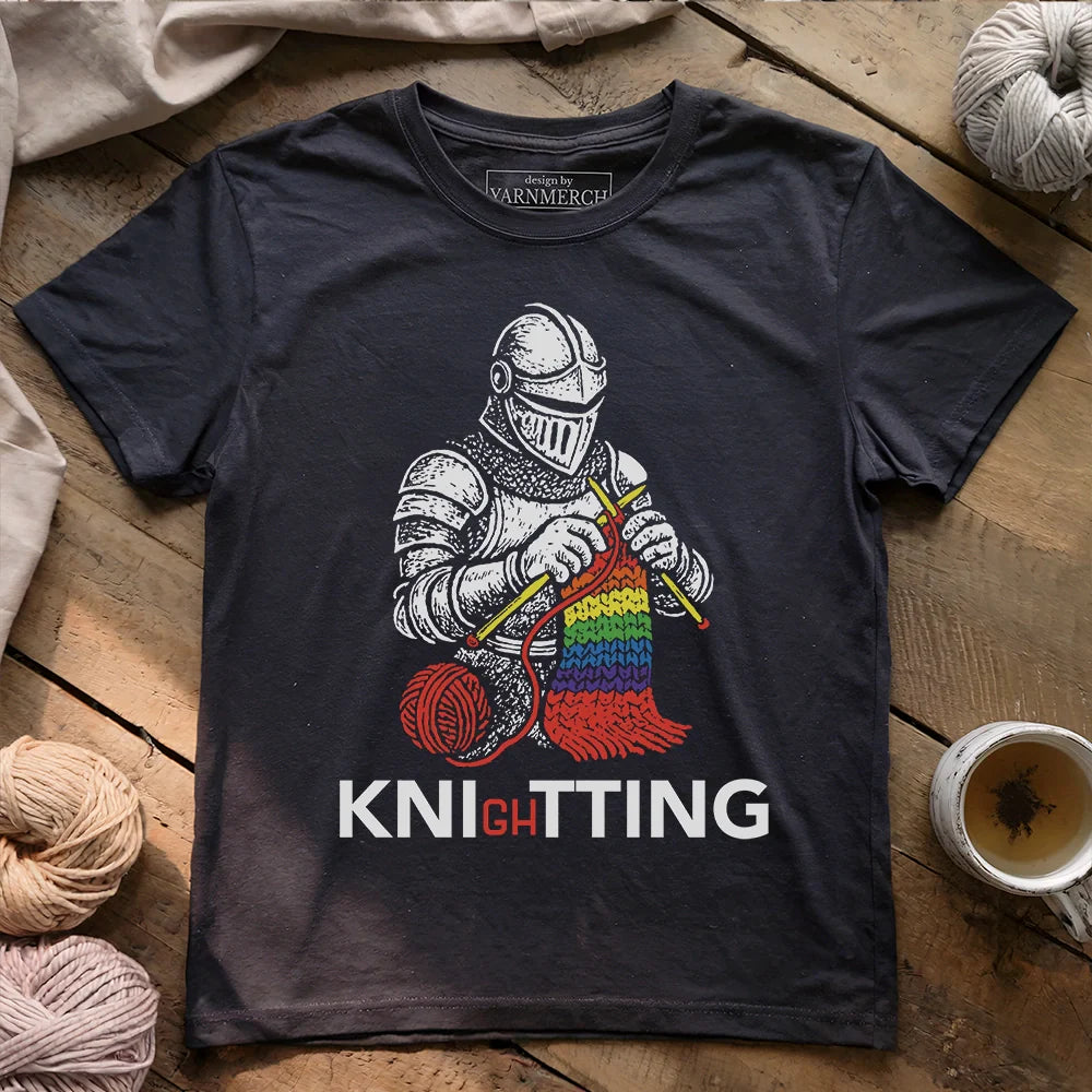 Knight Knitting T-shirt