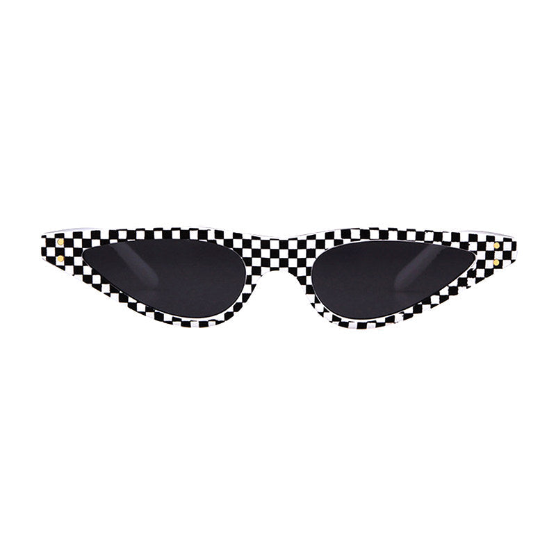 Nico Checkered Sunglasses