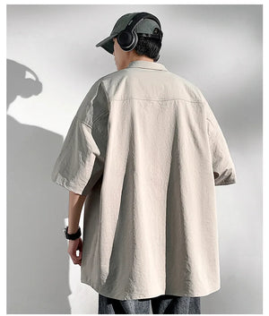 Oversized Short Sleeve Shirt