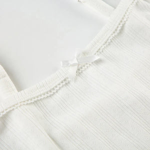 Pointelle Two Piece Pajama Set