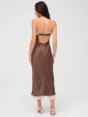 Polka Dot Midi Dress
