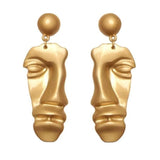 Artsy Face Vintage Aesthetic Earrings
