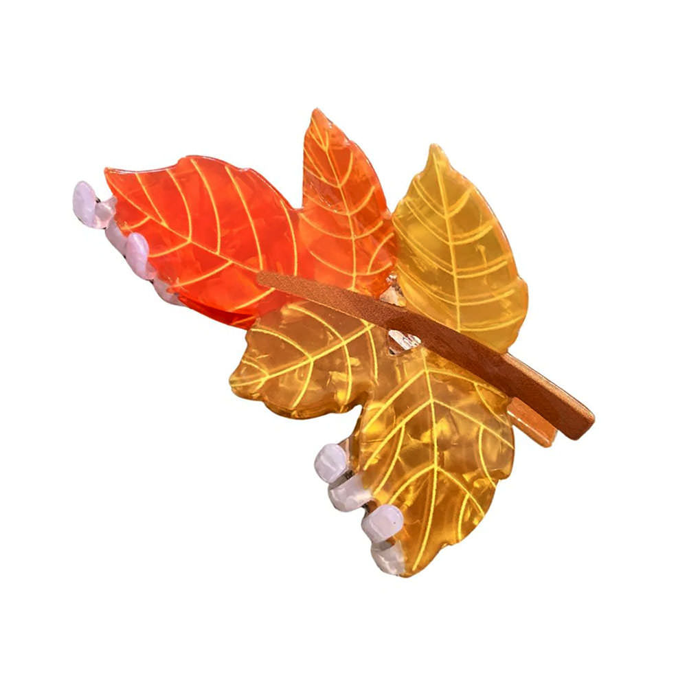 Autumn Leaves Hair Claw