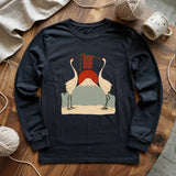 Knitting Sun Long Sleeve T-shirt