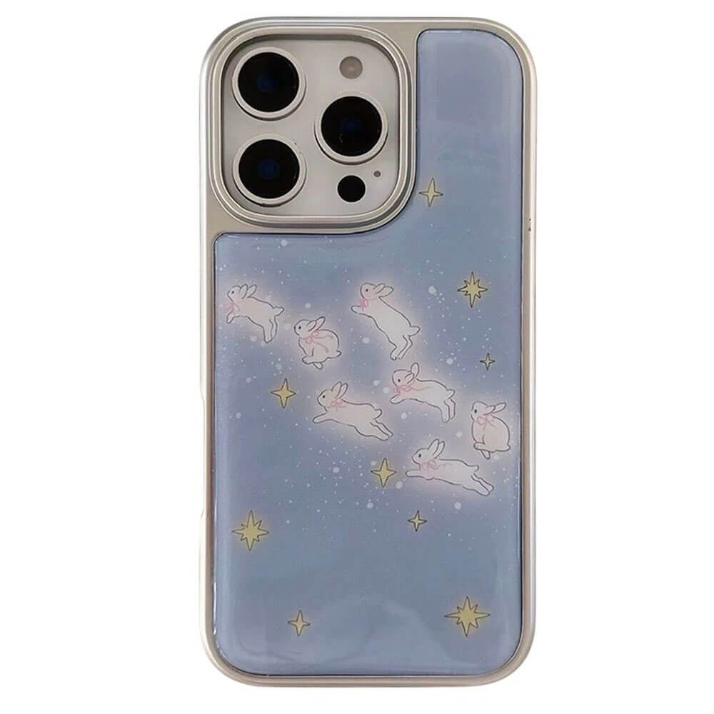 Bunny & Stars iPhone Case
