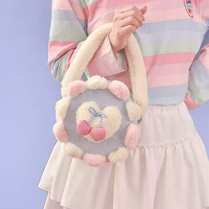 Cherry Cake Fluffy Handbag