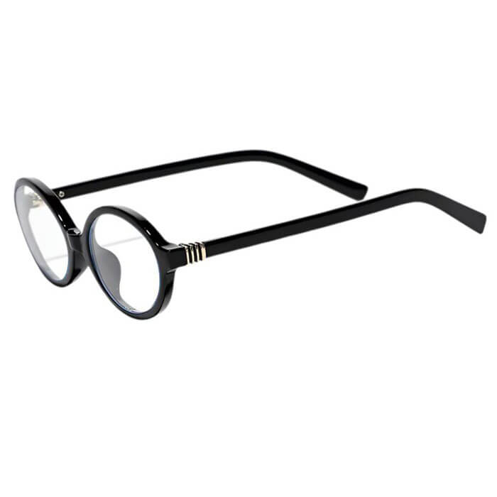 Clear Lens Oval Sunglasses