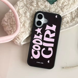 Cool Girl Aesthetic iPhone Case