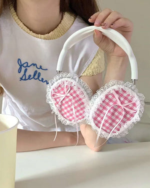 Coquette Gingham AirPods Max Case