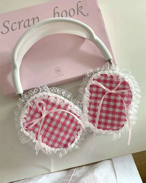 Coquette Gingham AirPods Max Case