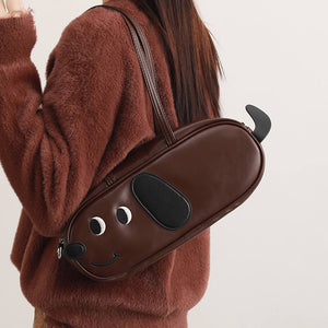 Dachshund Shaped Shoulder Bag
