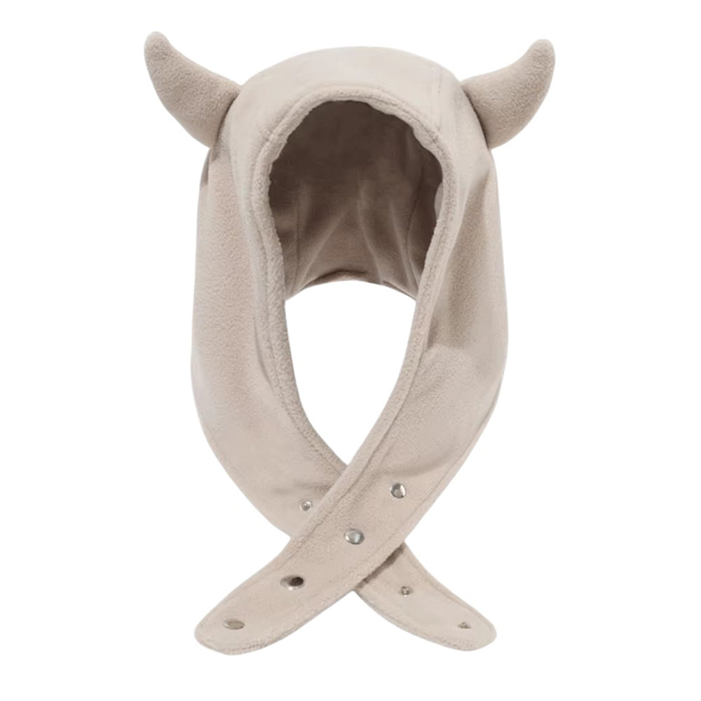 Devil Horns Hood Hat