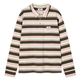 Dorm Room Diaries Stripe Rugby Polo