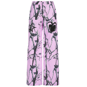 Emo Phase Wide-Leg Trousers