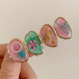 Fairycore Flower Hair Clips