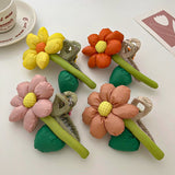 Flower Shaped Hair Claw