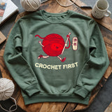 Crochet First Sweatshirt
