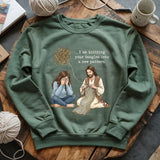 God Knitting Tangles Sweatshirt