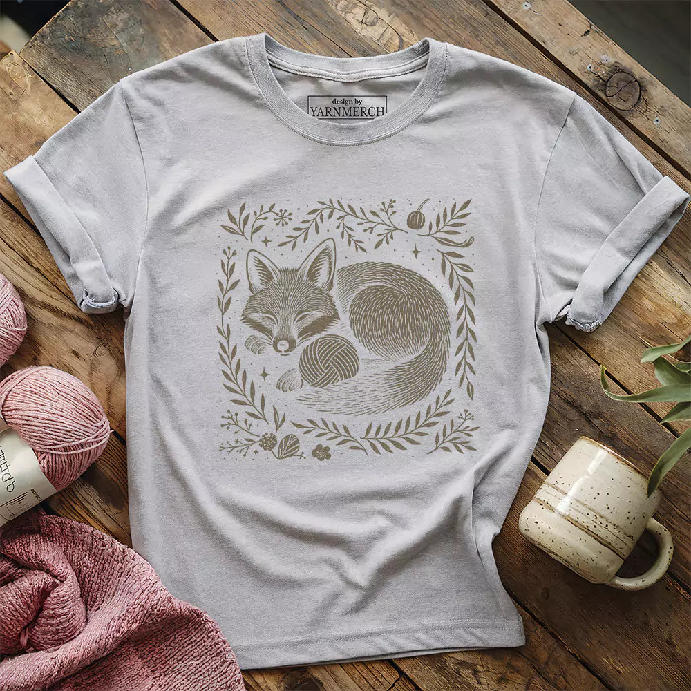 Fox & Yarn T-shirt