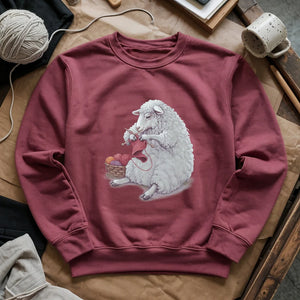 Woolly Knitting Sweatshirt