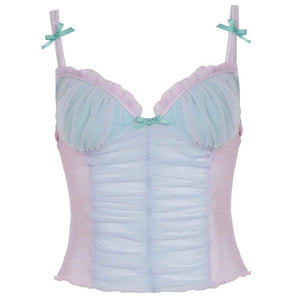 Mermaid Aesthetic Mesh Top