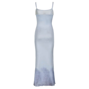 Mermaid Skeleton Print Dress
