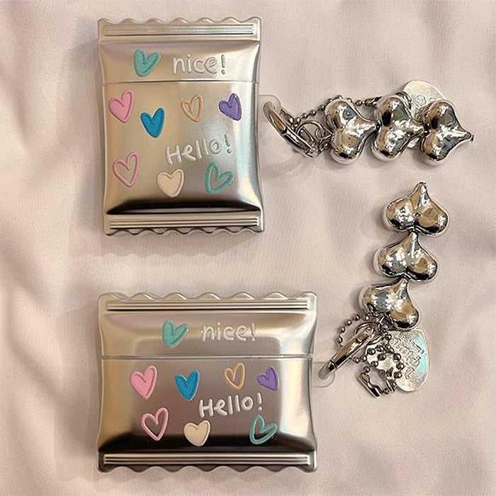 Pastel Hearts AirPods Case